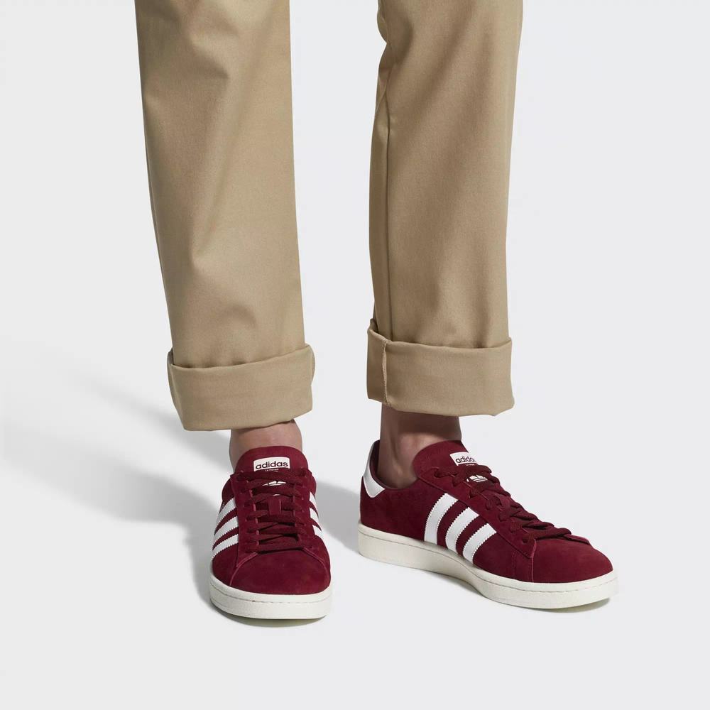 Adidas Campus Tenis Rojos Para Hombre (MX-22271)